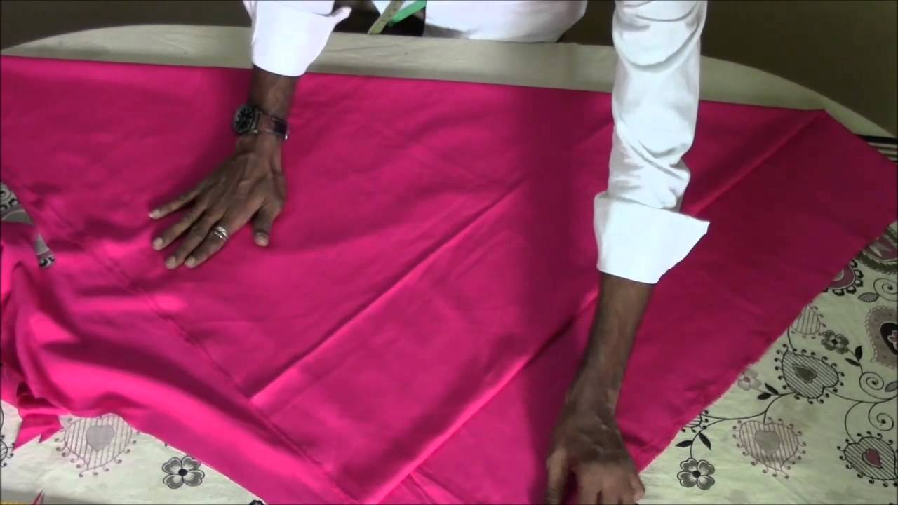 Anarkali or Umbrella Top and Churidhar  Cutting