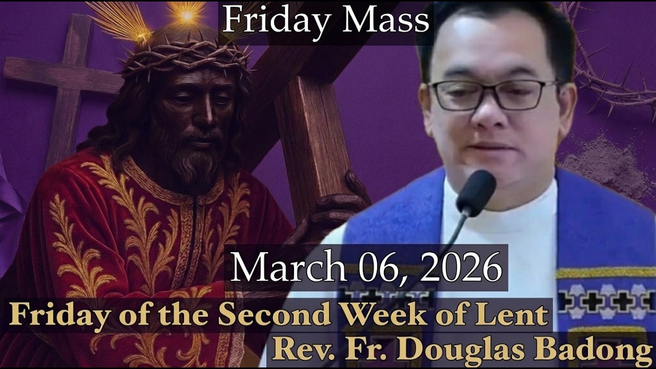 Quiapo Church Live Mass Today | March 06, 2026 | Rev. Fr. Douglas Badong