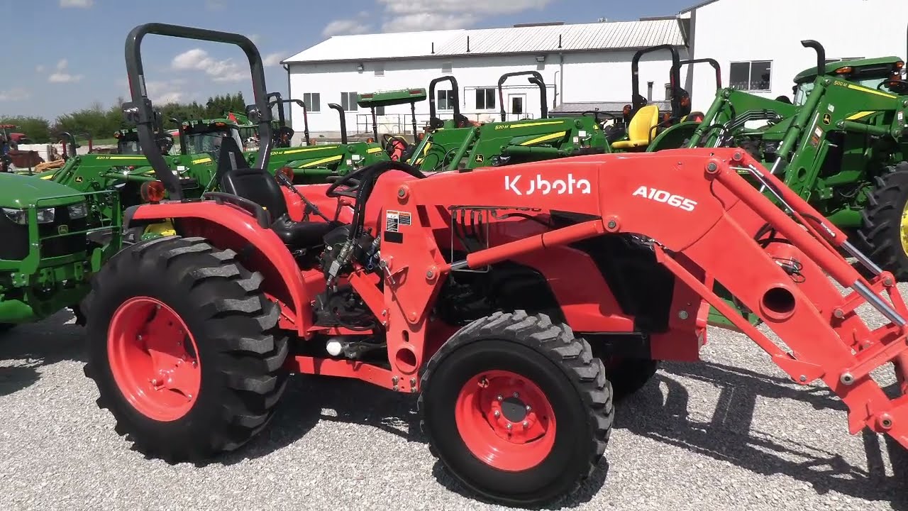 Трактор Kubota MX5400 2021 года с открытой кабиной и погрузчиком! Гарантия Kubota! Продается комп...