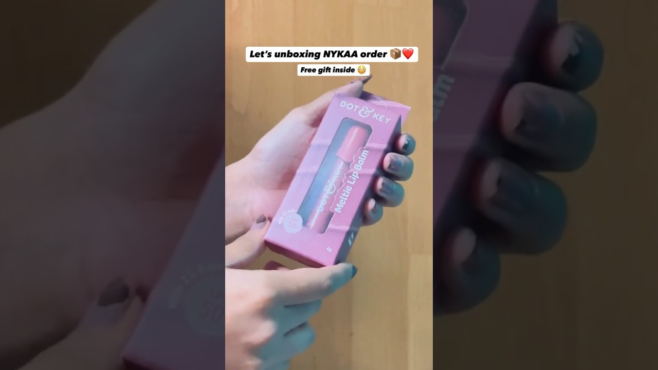 Unboxing nykaa order Guess what?😳❤
