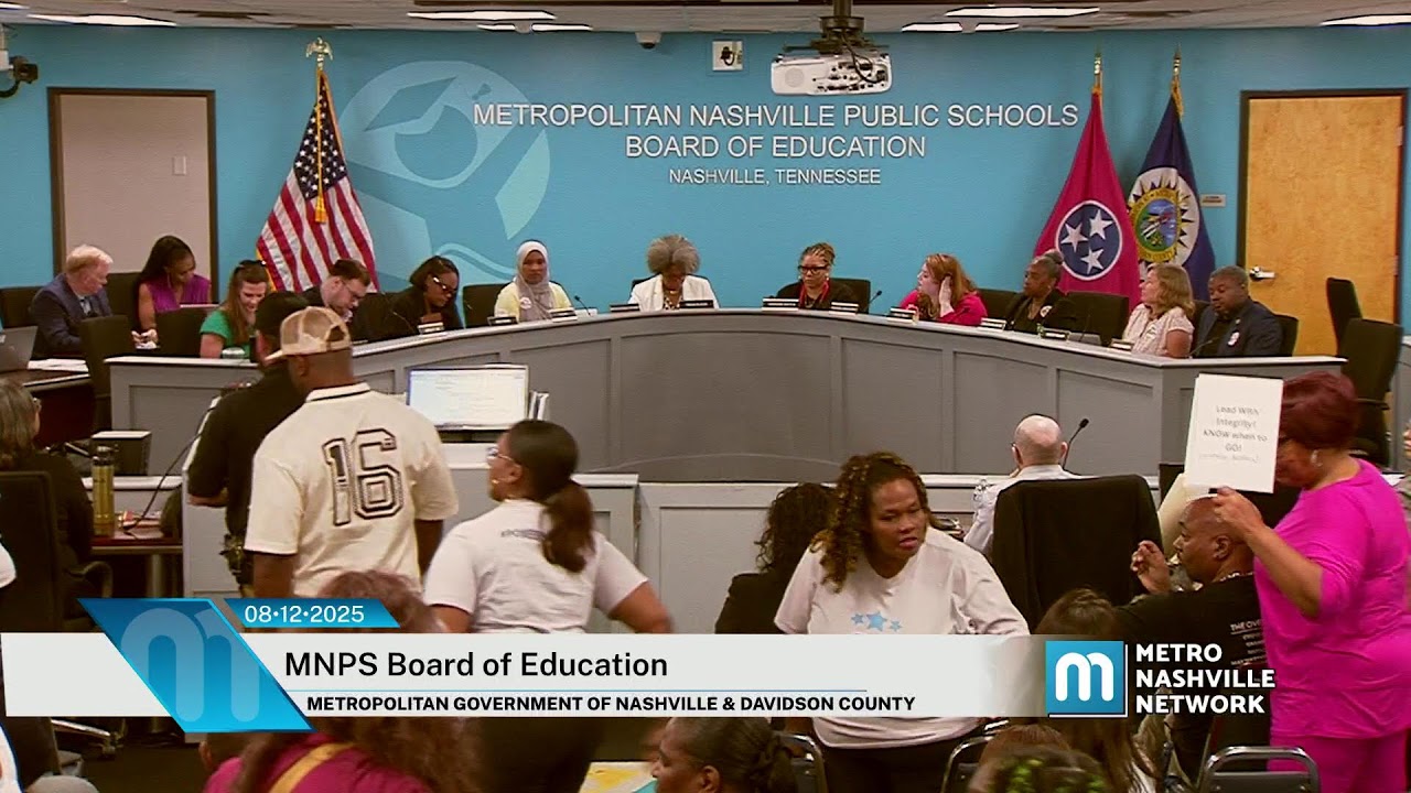 08/12/25 MNPS Board of Education