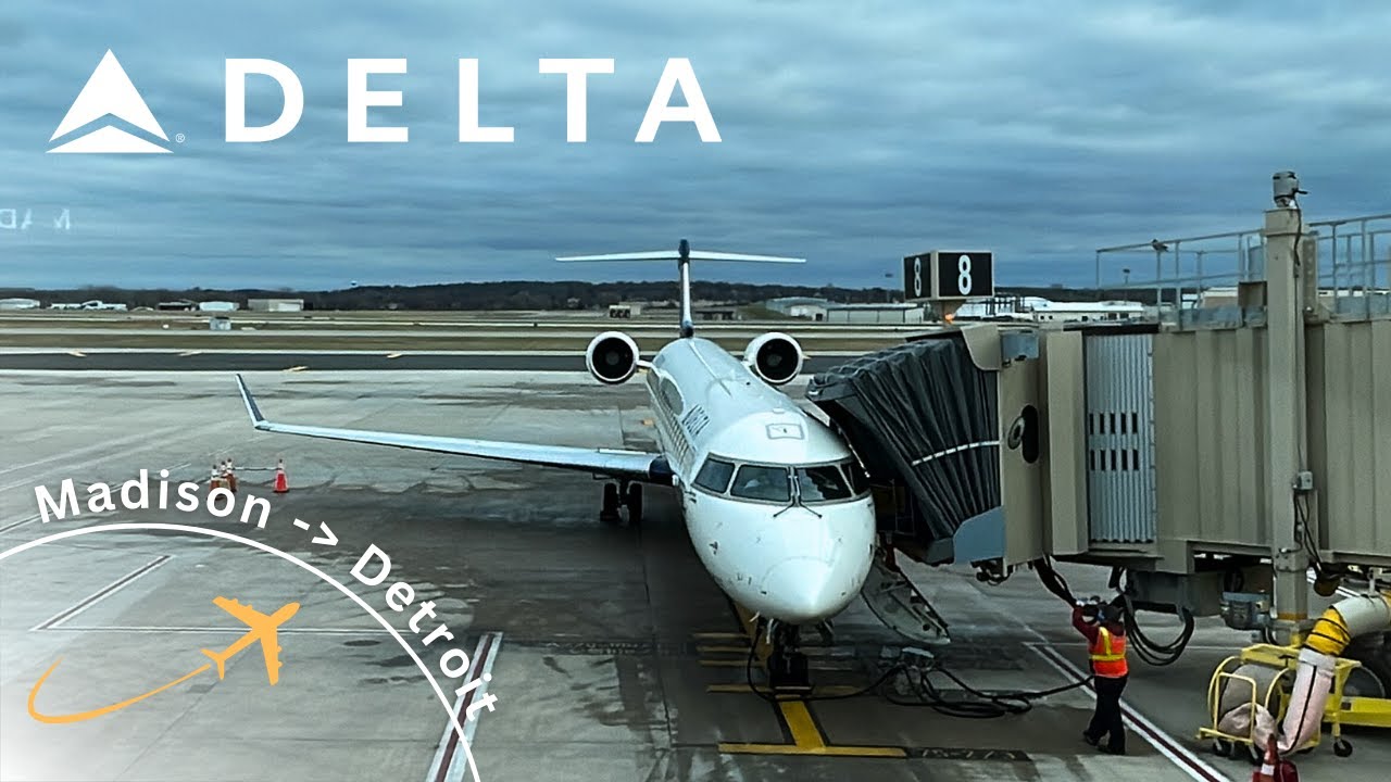 [TRIP REPORT] Delta Connection CRJ-900 (Main Cabin) Madison - Detroit