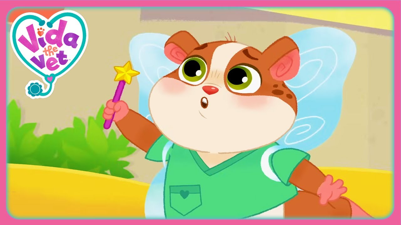 Popcorn The Tooth Fairy (Compilation) | Vida the Vet | Cartoons for Kids