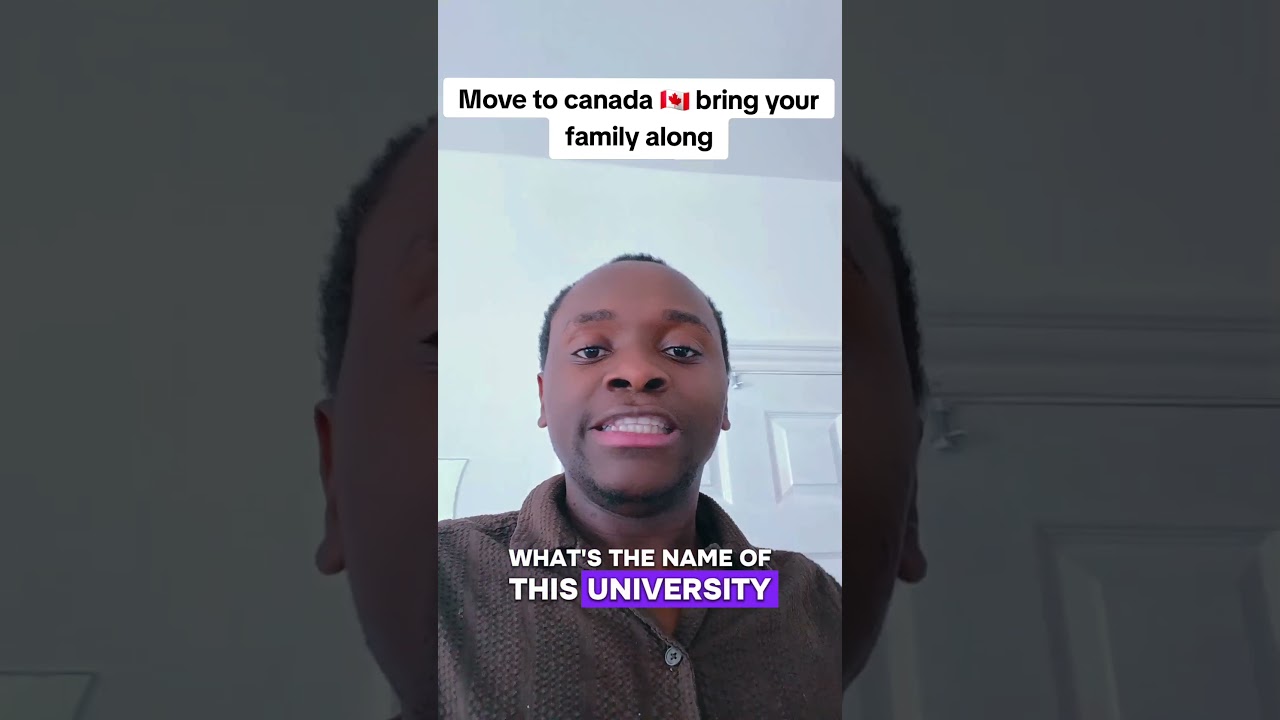 Move to canada 🇨🇦 bring your family along