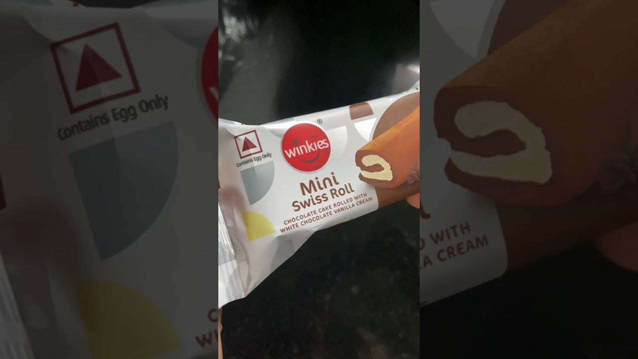Winkies Mini Swiss Roll #winkies #swissroll #swissrollcake #mini #youtubeshorts #shortsviral