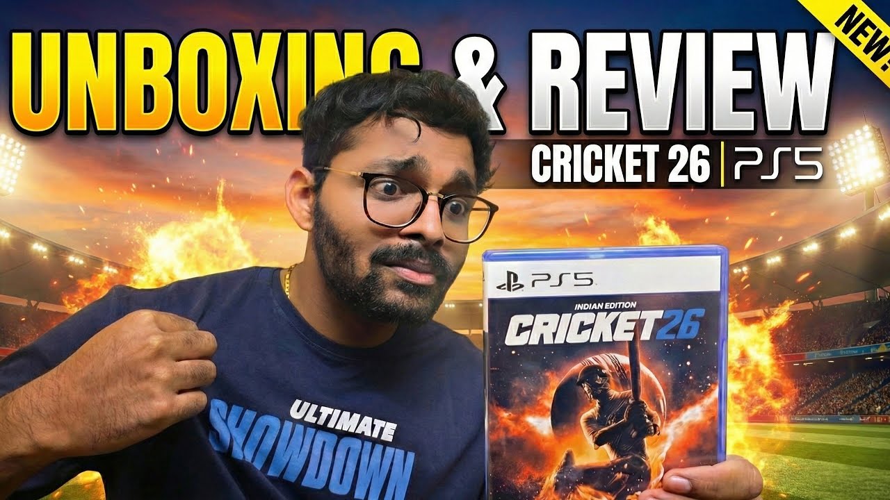​CRICKET 26 (Indian Edition) Unboxing & Review! 🏏 Is It Worth Buying?
