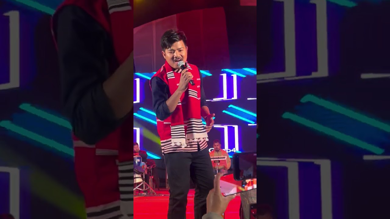 ngo mai ngoke doctor e mesmerising voice of Dev Taid live show at pasighat