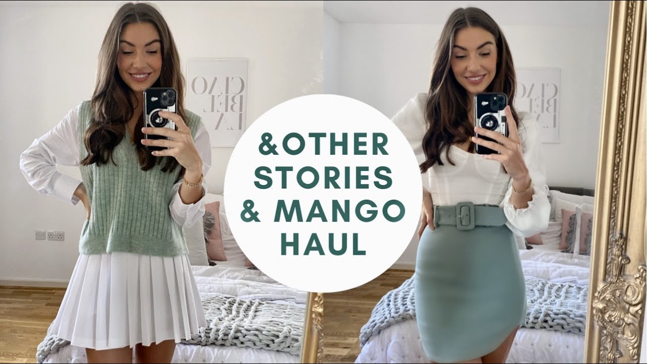 & OTHER STORIES AND MANGO SPRING HAUL & TRY ON