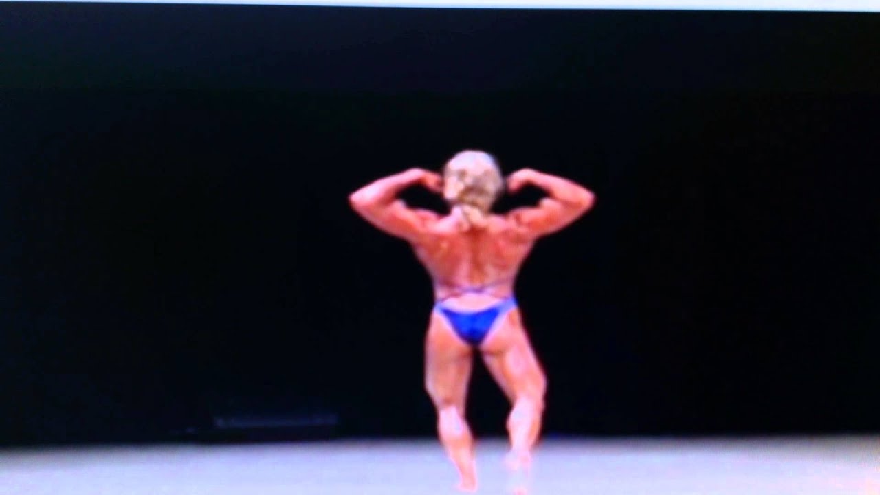 Michelle Russell 2013 posing routine