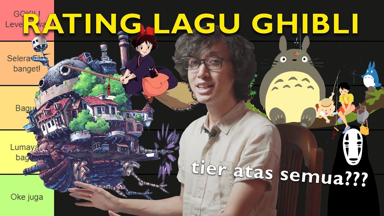 RATING OST GHIBLI, AUTO TIER TERATAS SEMUA???