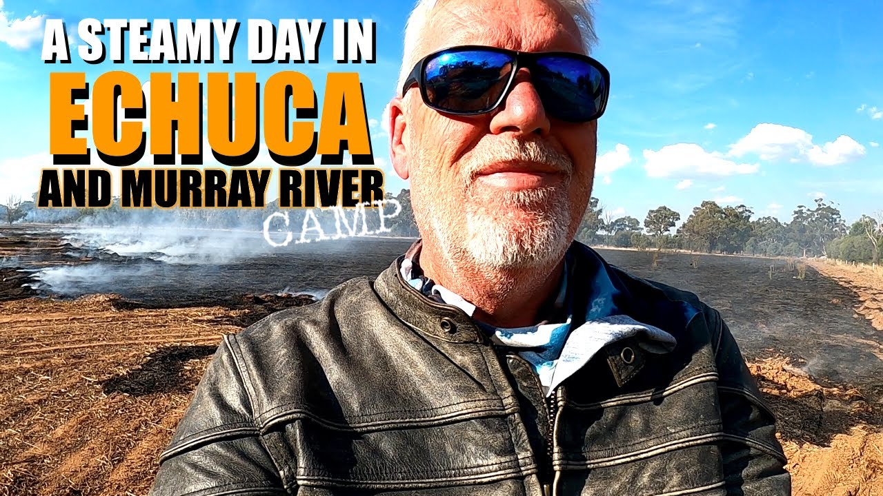Motorbike ride to Echuca & camping by the Murray River....when I find it!