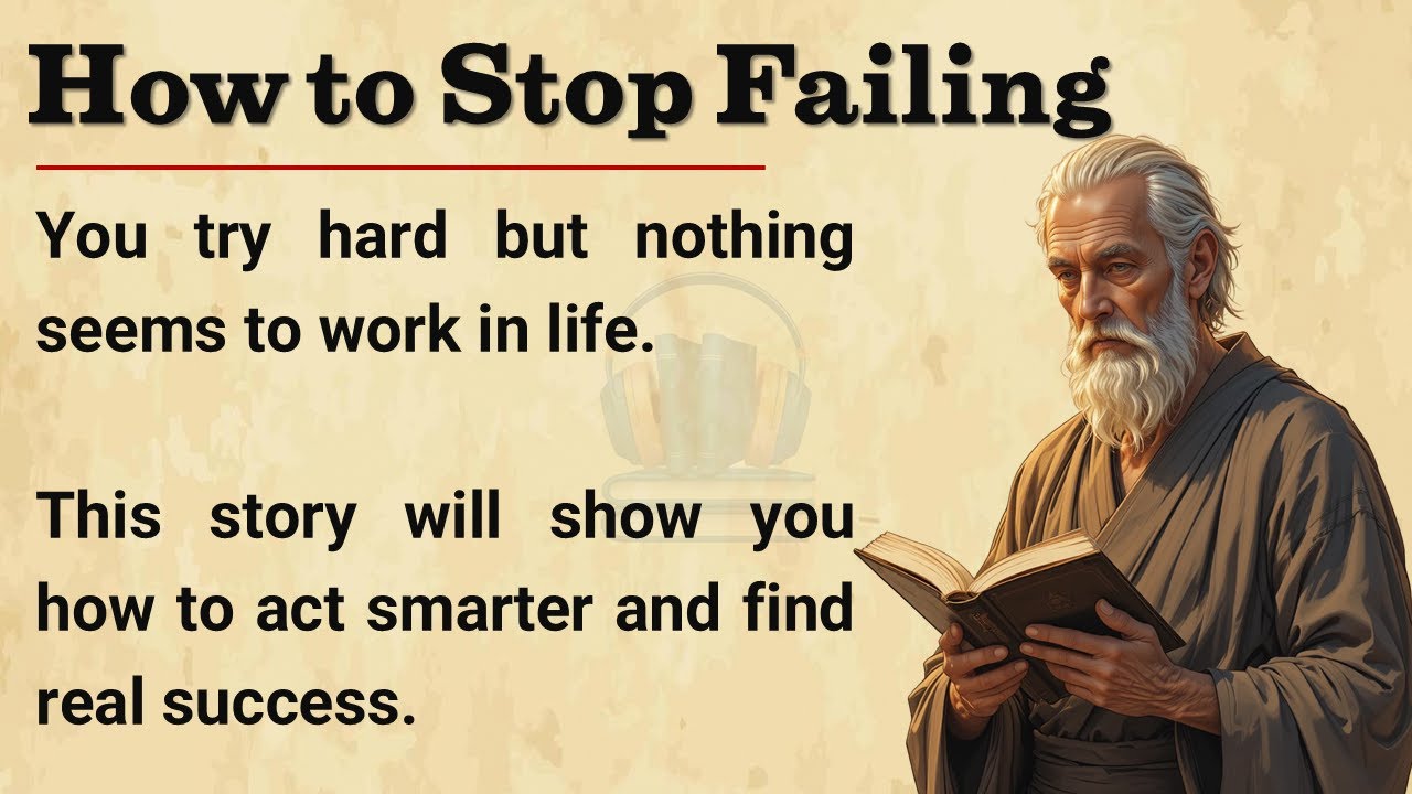 Why Most People Fail Despite Trying Hard || Learn English Through Motivation || Graded Reader 🔥