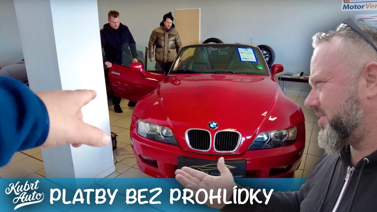 22 leté BMW Z3 po 1. majiteli... několikrát BOURANÁ Audi A6 za více než MILION Kč a postel v Caddy