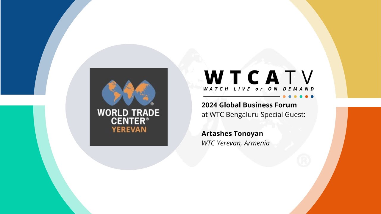 WTCA TV Interviews Artashes Tonoyan with WTC Yerevan, in Armenia