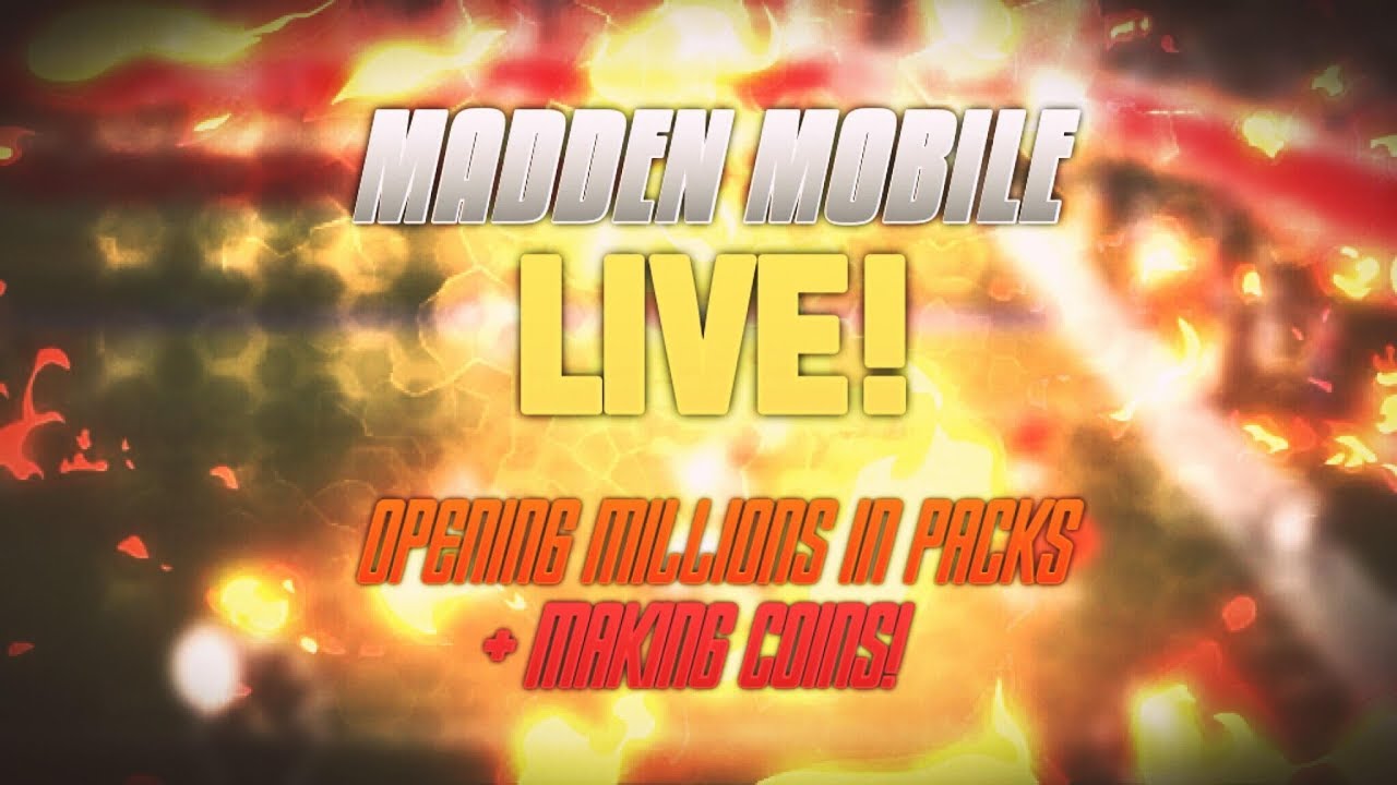*INSANE* 2 ALL MADDEN BUNDLES + $10 GIVEAWAY + ELITE SNIPING AND MORE! Madden Mobile 20 Live Stream