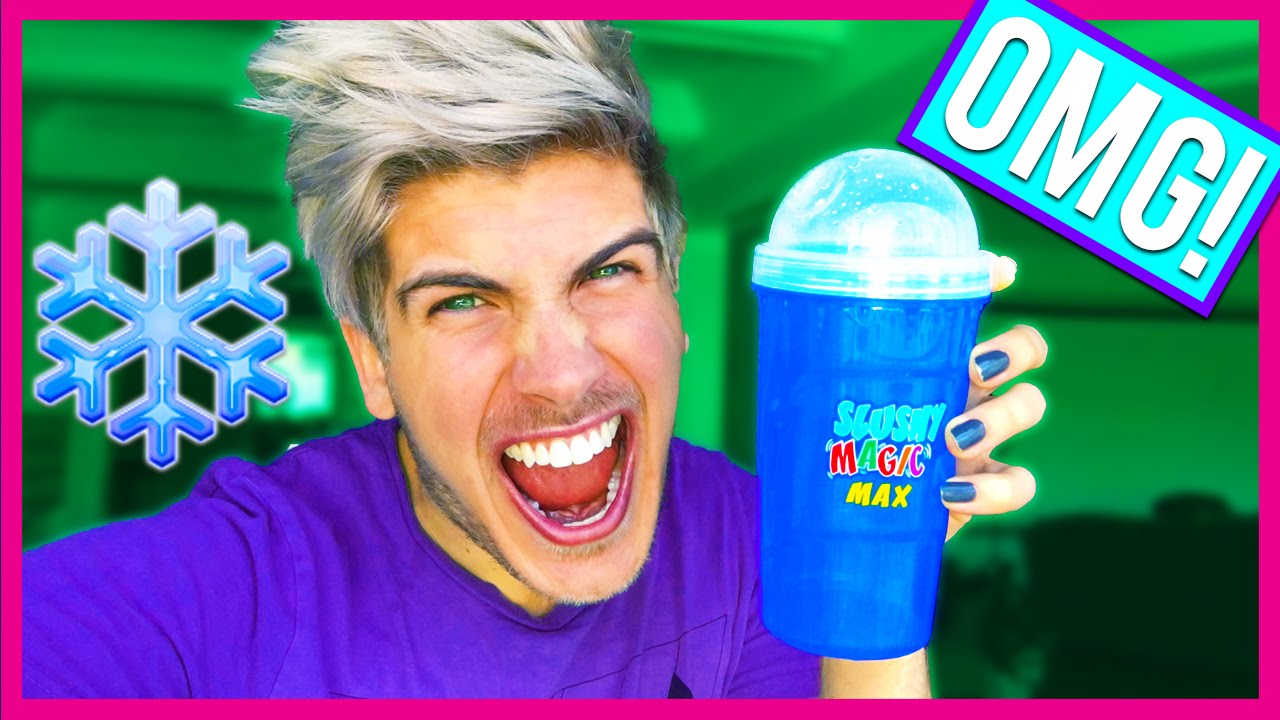 TOY TEST! THE MAGIC SLUSHY MAKER!