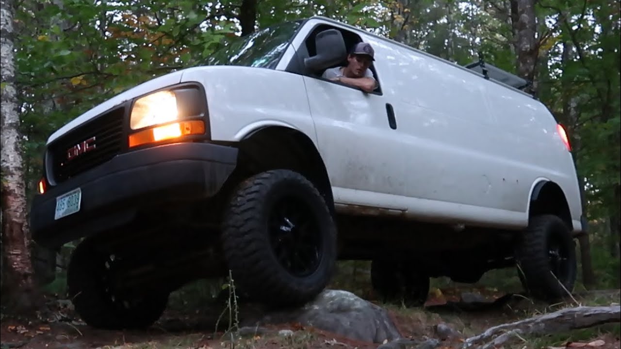 Finally put New wheels and tires on my 4x4 Van. 35