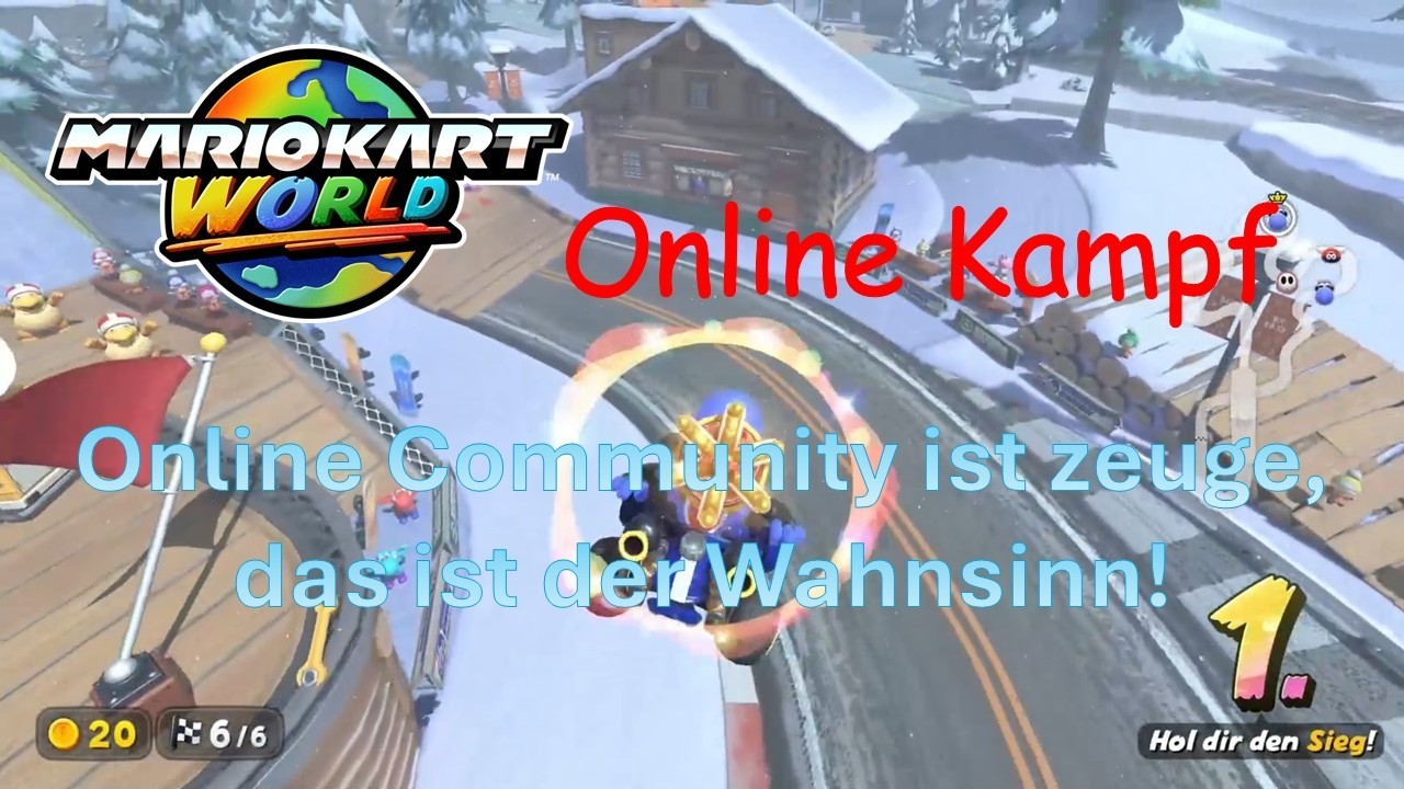 Mario Kart World – Online Community ist Zeuge, das ist der Wahnsinn! – Video 310