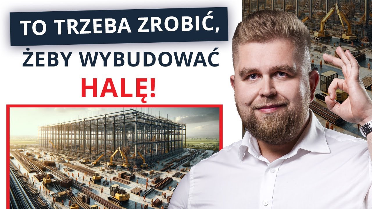 BUDOWA HALI - wyjaśniam ETAPY krok po kroku | Carcon