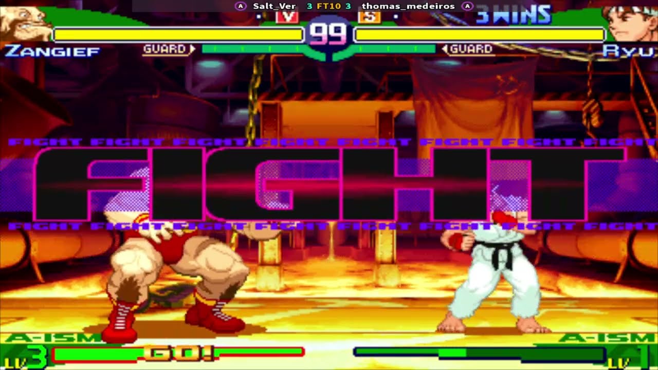 Street Fighter Alpha 3  Salt_Ver (CH) Vs thomas_medeiros (BR) || Play Date 14 Feb 26