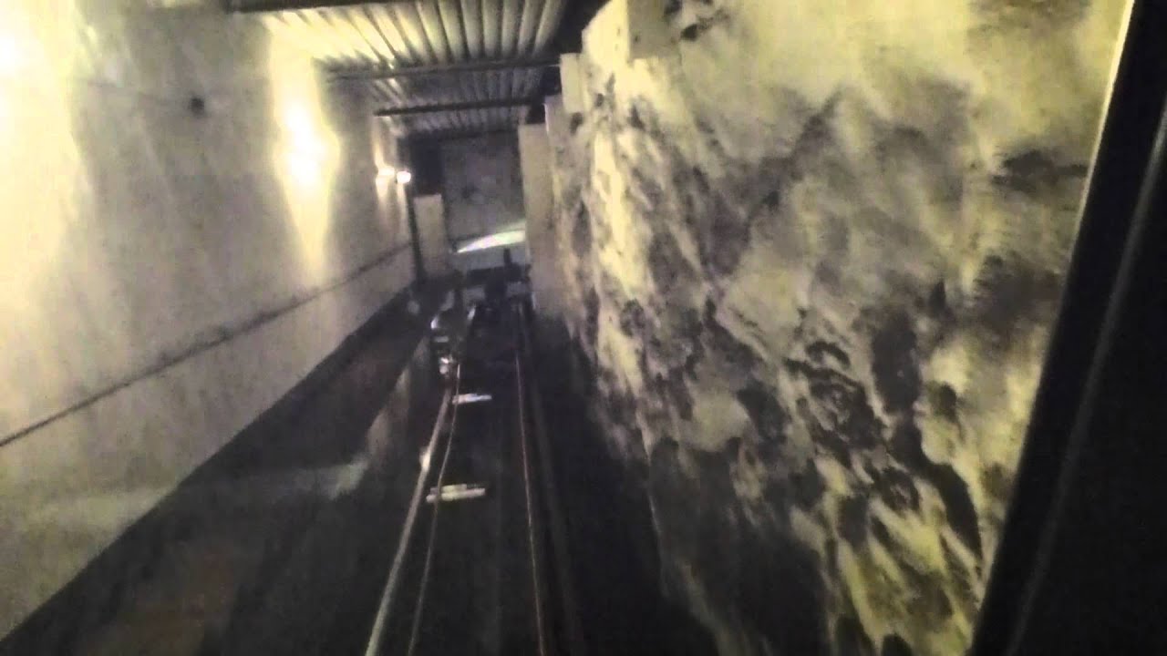 1971 Asea-Graham (Modded) Inclined Elevator @ Hammarkullen Underground Tramway Stop