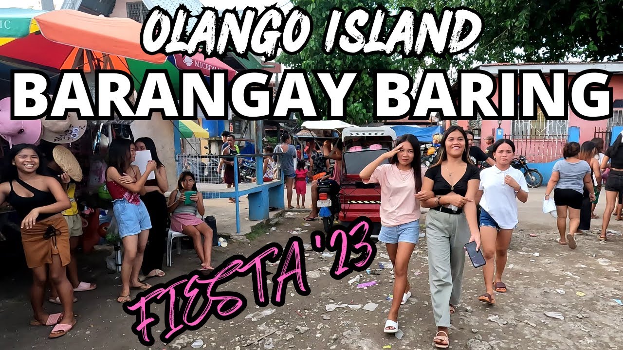 [4K] 🇵🇭 The Soul of the Philippines | Brgy Baring Fiesta - Community Celebration | Olango Island