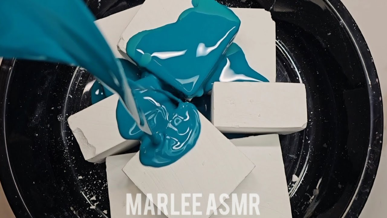 MAC BLOCKS | CORNSTARCH POUR | ASMR | SO SATISFYING