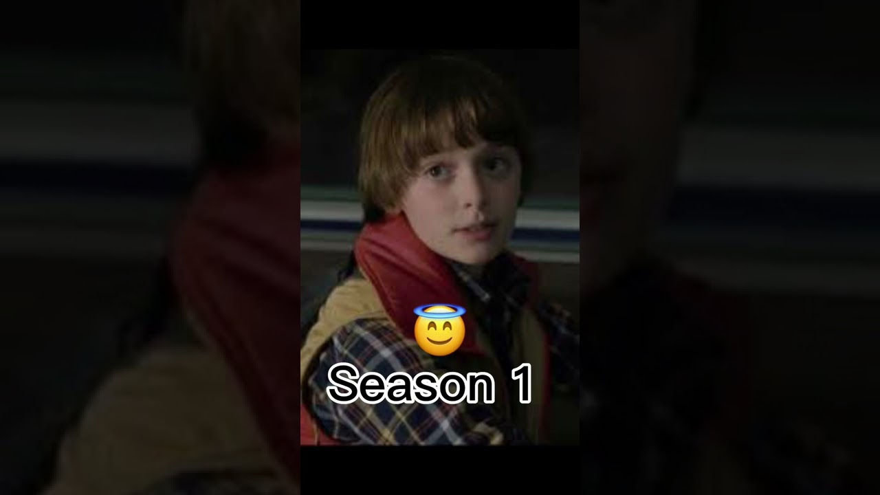 Will byers over the seasons! 🥹🥲|should i stay or should i go by:The Clash|#strangerthings#shorts