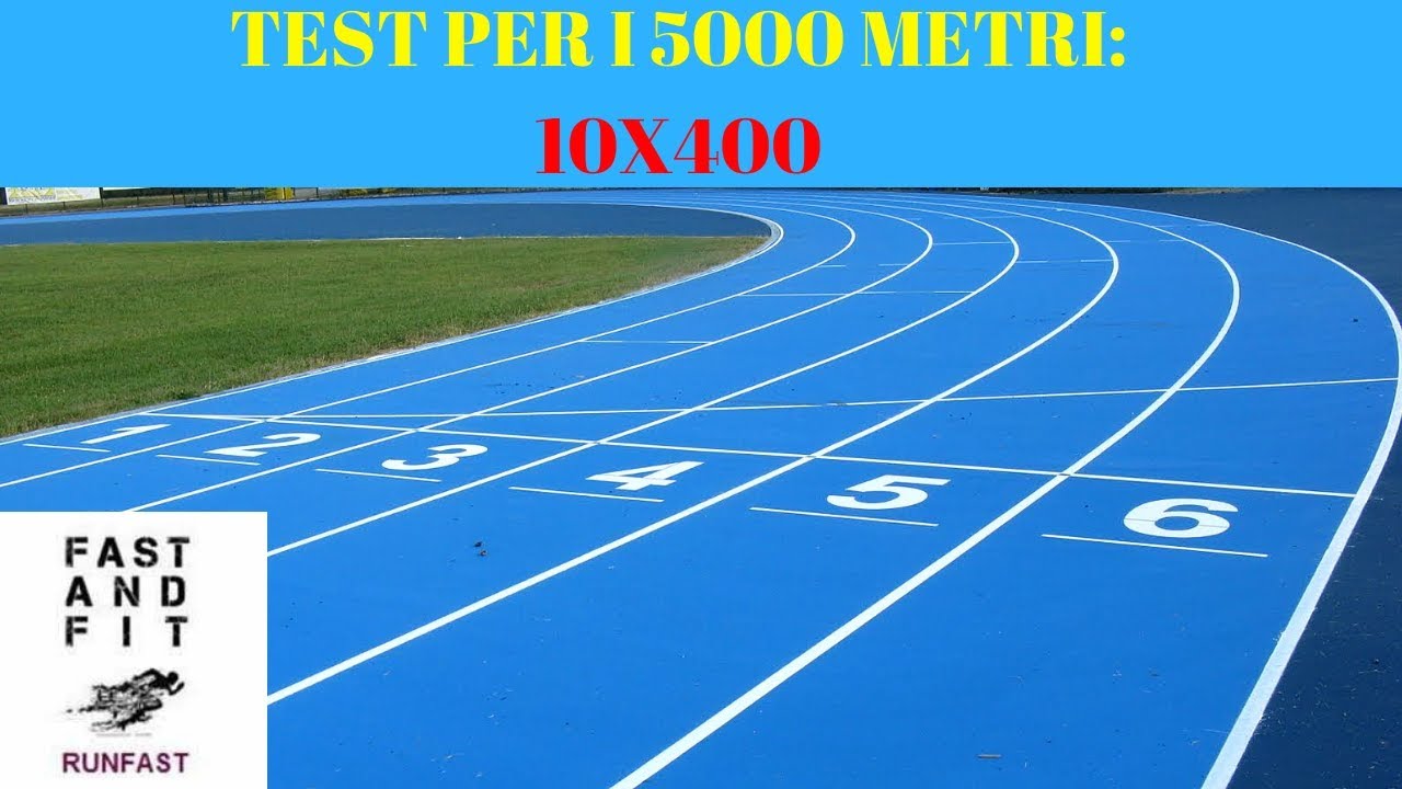 5000 METRI: 10 x 400 Metri - TEST per i 5000 (Allenamento di resistenza lattacida)
