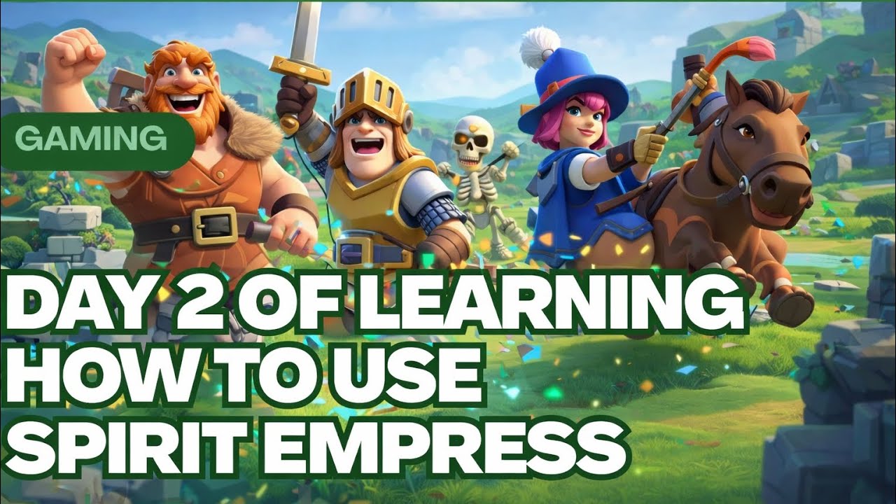 Learning how to use Spirit Empress Part-2 @ReTaikCR @RickyRoyale @MA2IsGaming