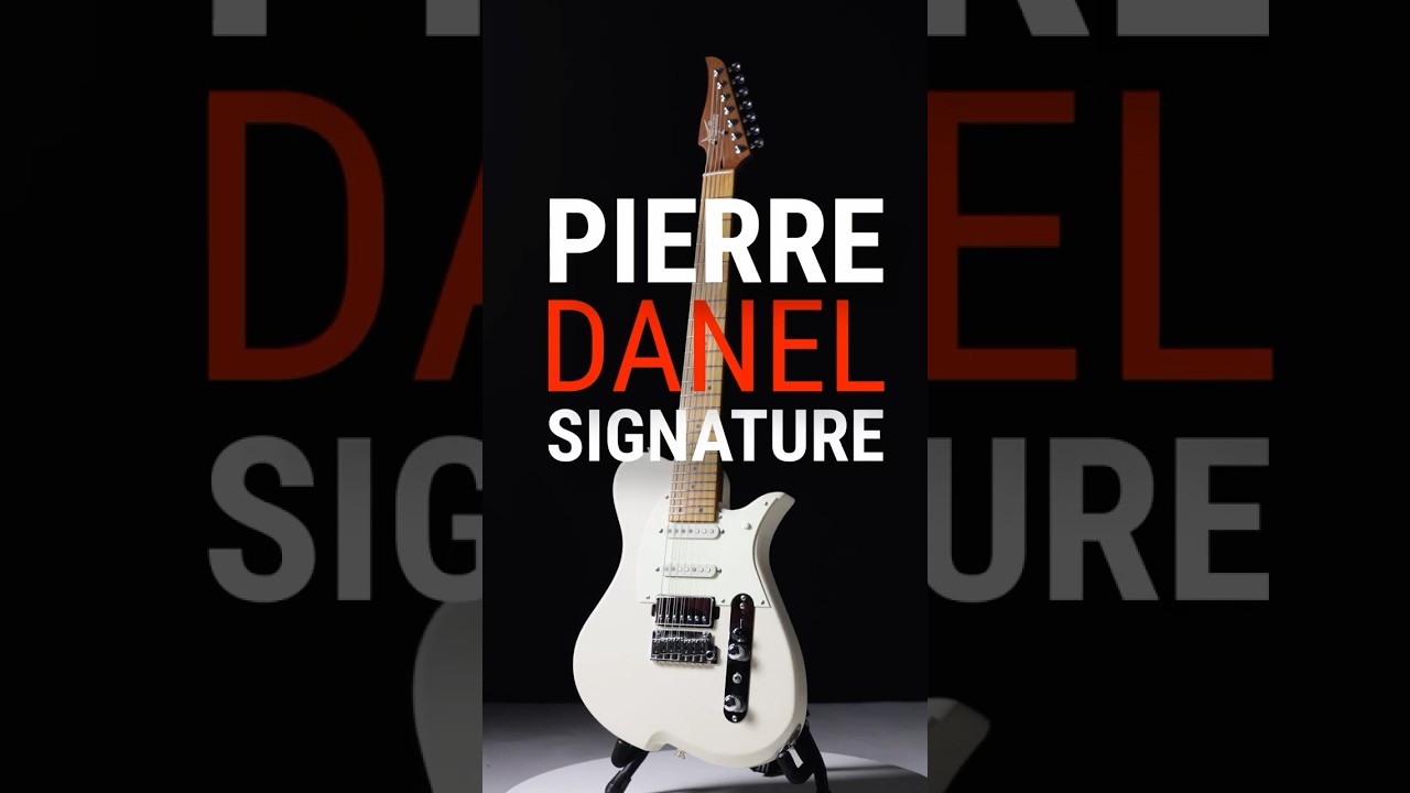 Pierre Danel's Signature Guitar! The Vasti 7 PDM J1 #shorts