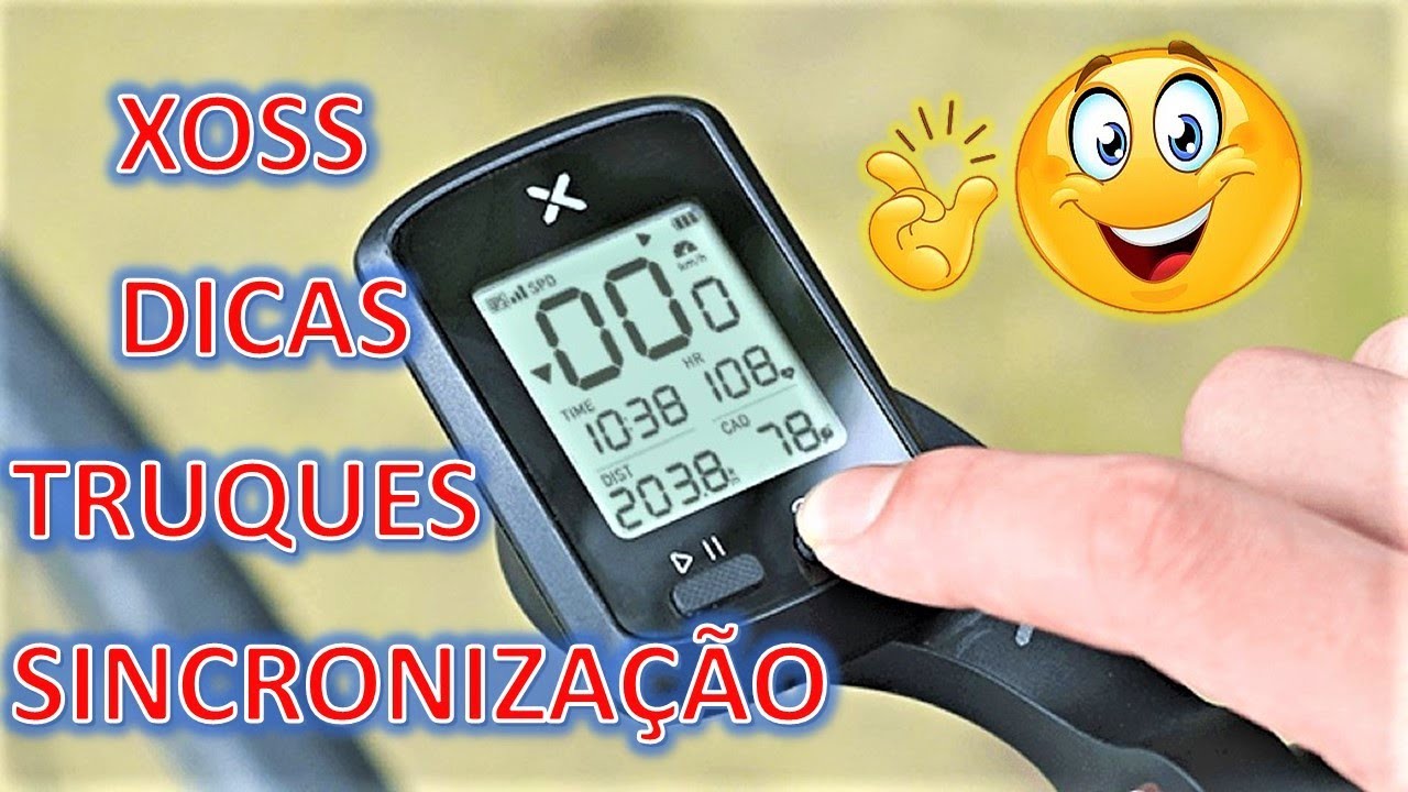 XOSS dicas, truques e problemas com sincronização
