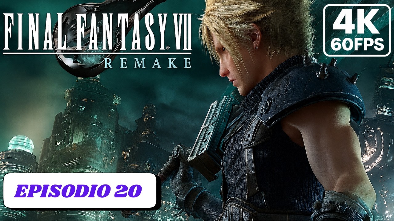 FINAL FANTASY VII REMAKE PC Gameplay ITA 4K 60FPS – Parte 20 (No Commentary)