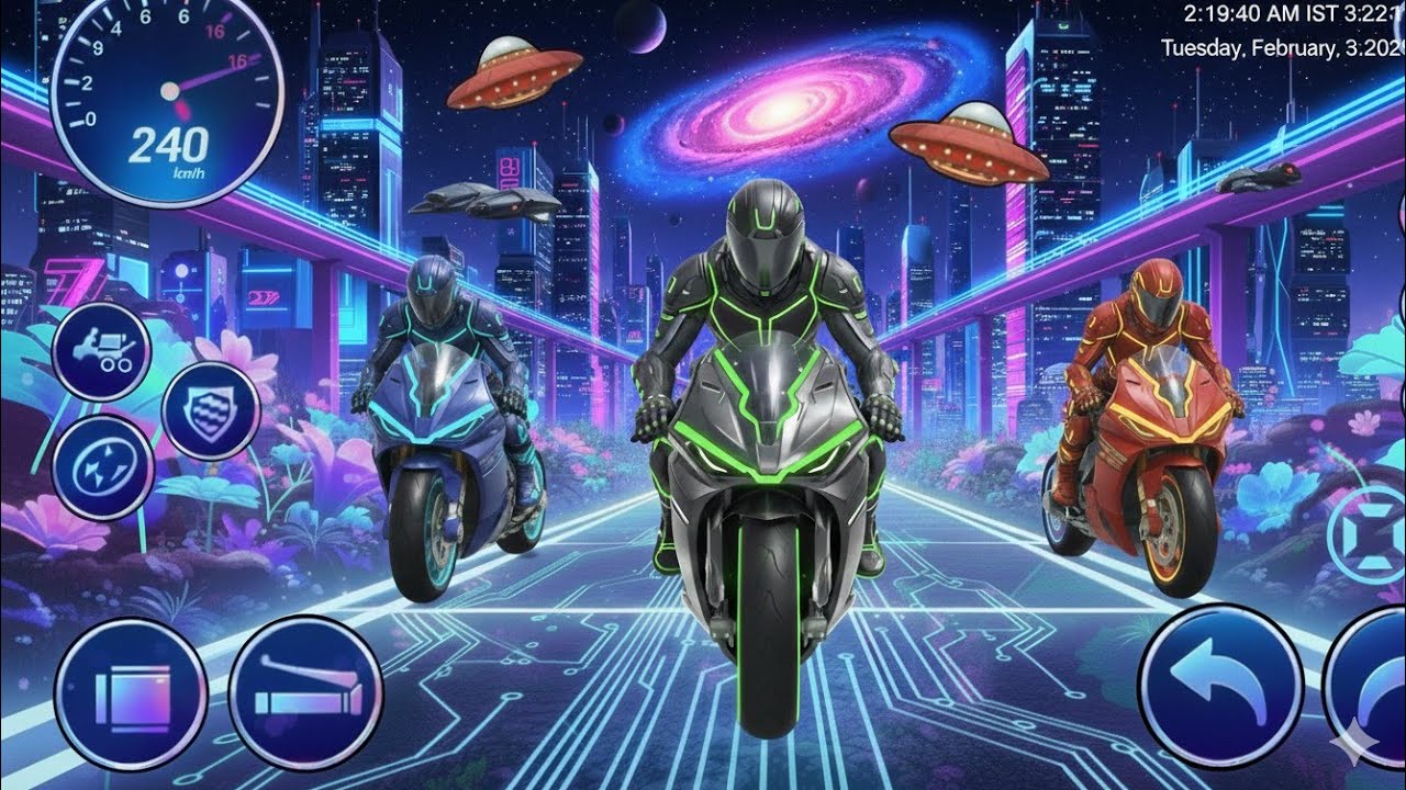 🏍️🔥 Extreme Stunt Bike Challenge – Sky-High Ramps & Perfect Landings | Android Gameplay