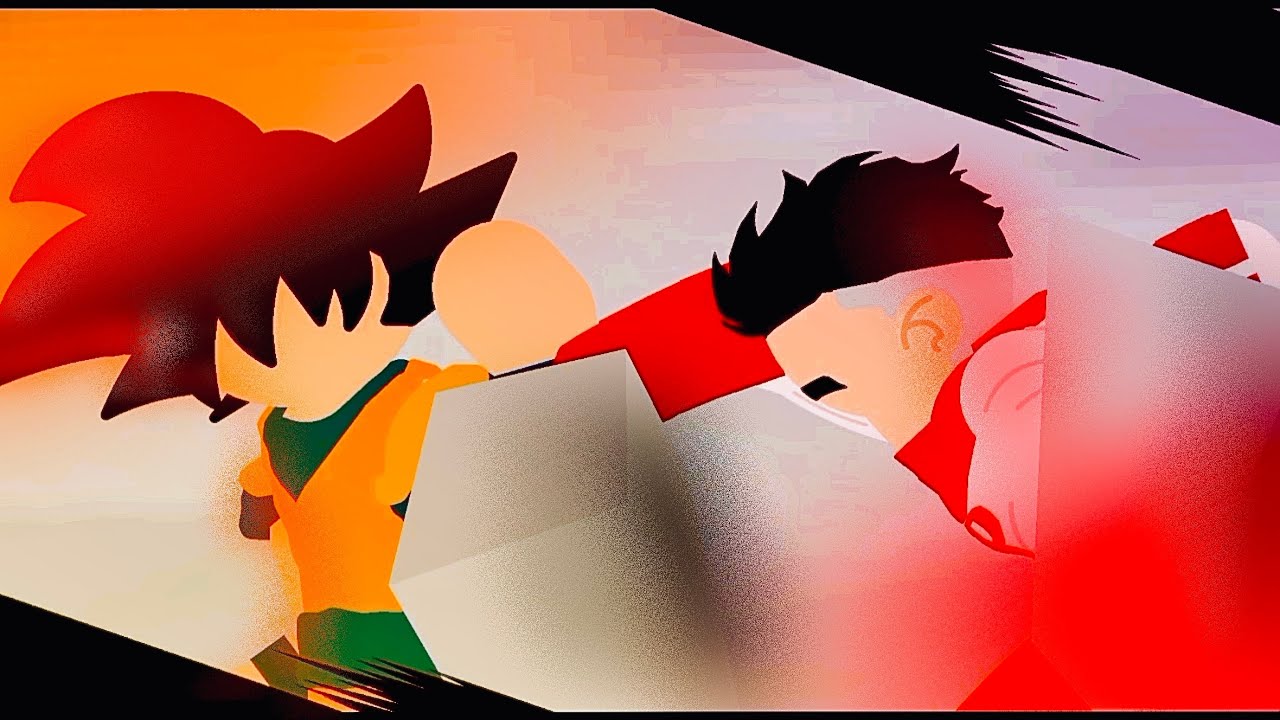 GOKU VS OMNI MAN: STICK NODES ANIMATION
