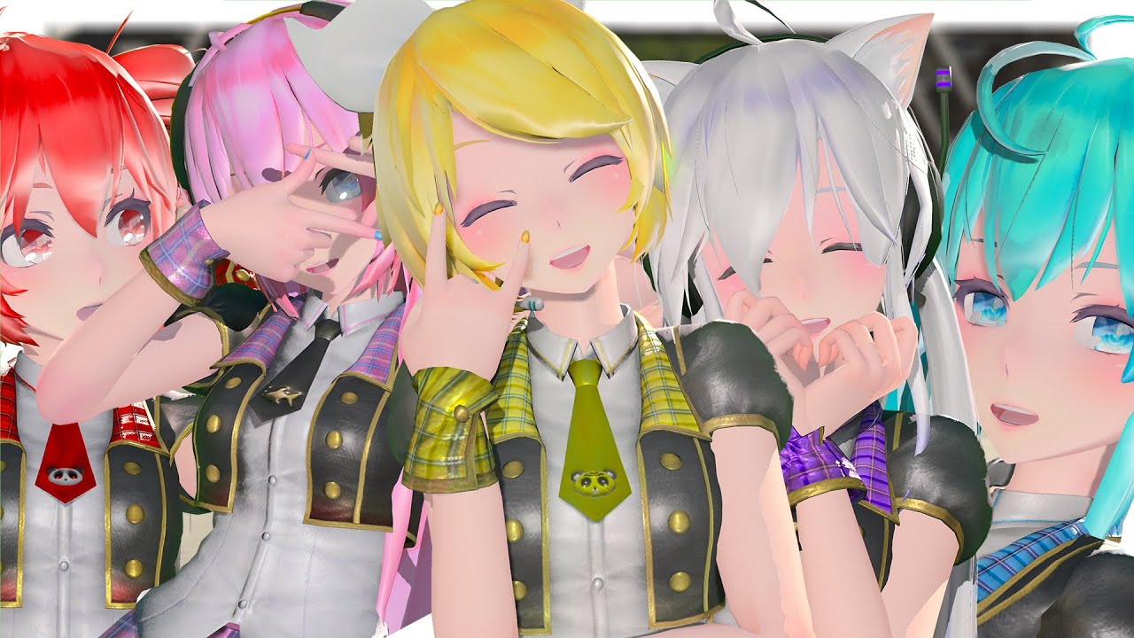 [MMD 4k 60fps] || 気まぐれメルシィ (Kimagure Mercy / Whimsical Mercy) [TDA 初音ミク・鏡音リン・ 巡音ルカ・弱音ハク・重音テト]