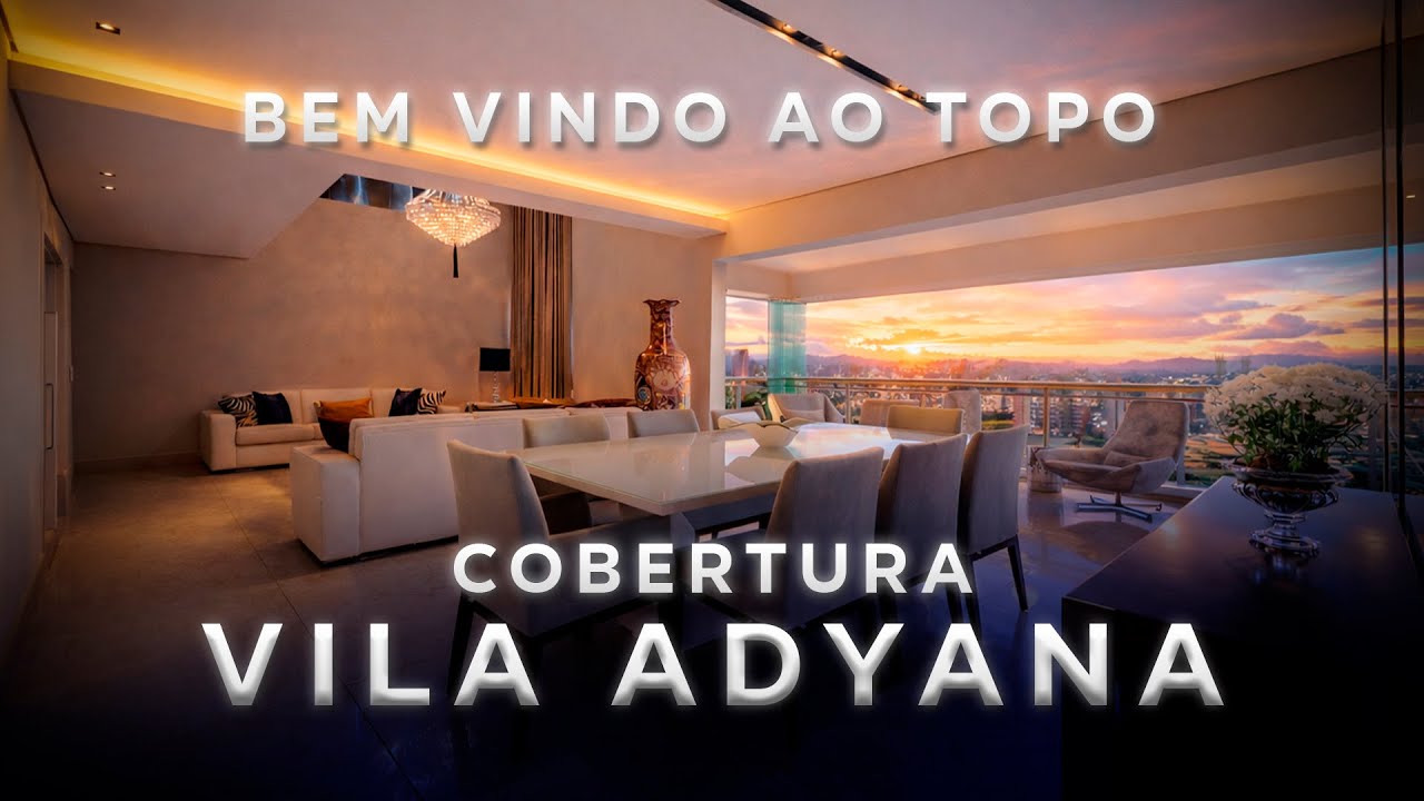 COBERTURA DE LUXO COM 430m&sup2; | 3 SU&Iacute;TES | VISTA PRIVILEGIADA DA CIDADE - S&Atilde;O JOS&Eacute; DOS CAMPOS-SP