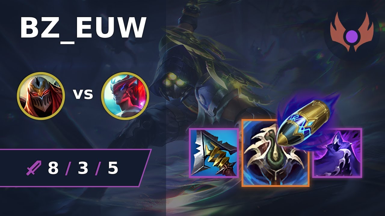[ BZ_EUW ] Zed MID vs Yone | EUW MASTER | LOL Season 2024