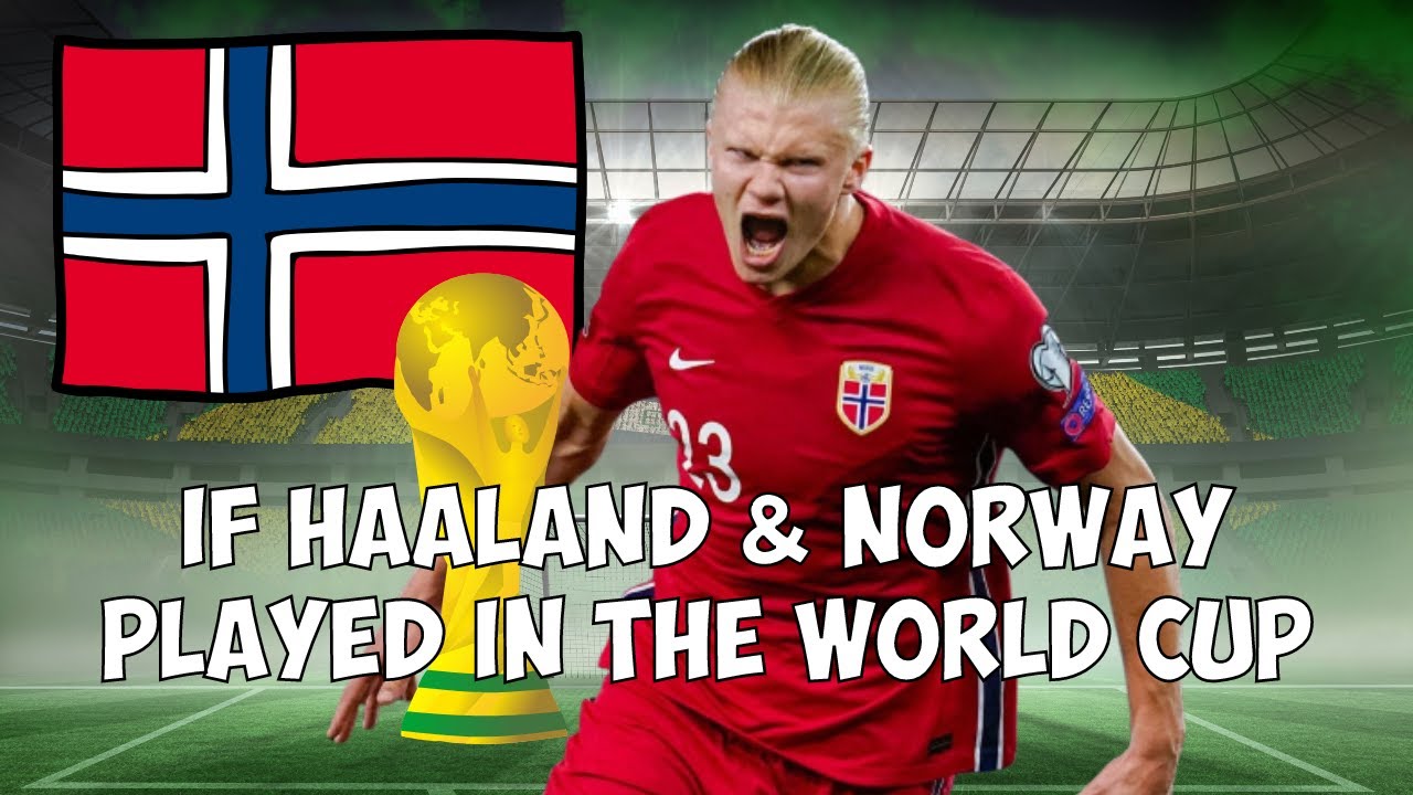 What if HAALAND & NORWAY qualified for the 2022 Fifa World Cup in Qatar?? CRAZY RESULTS!!!
