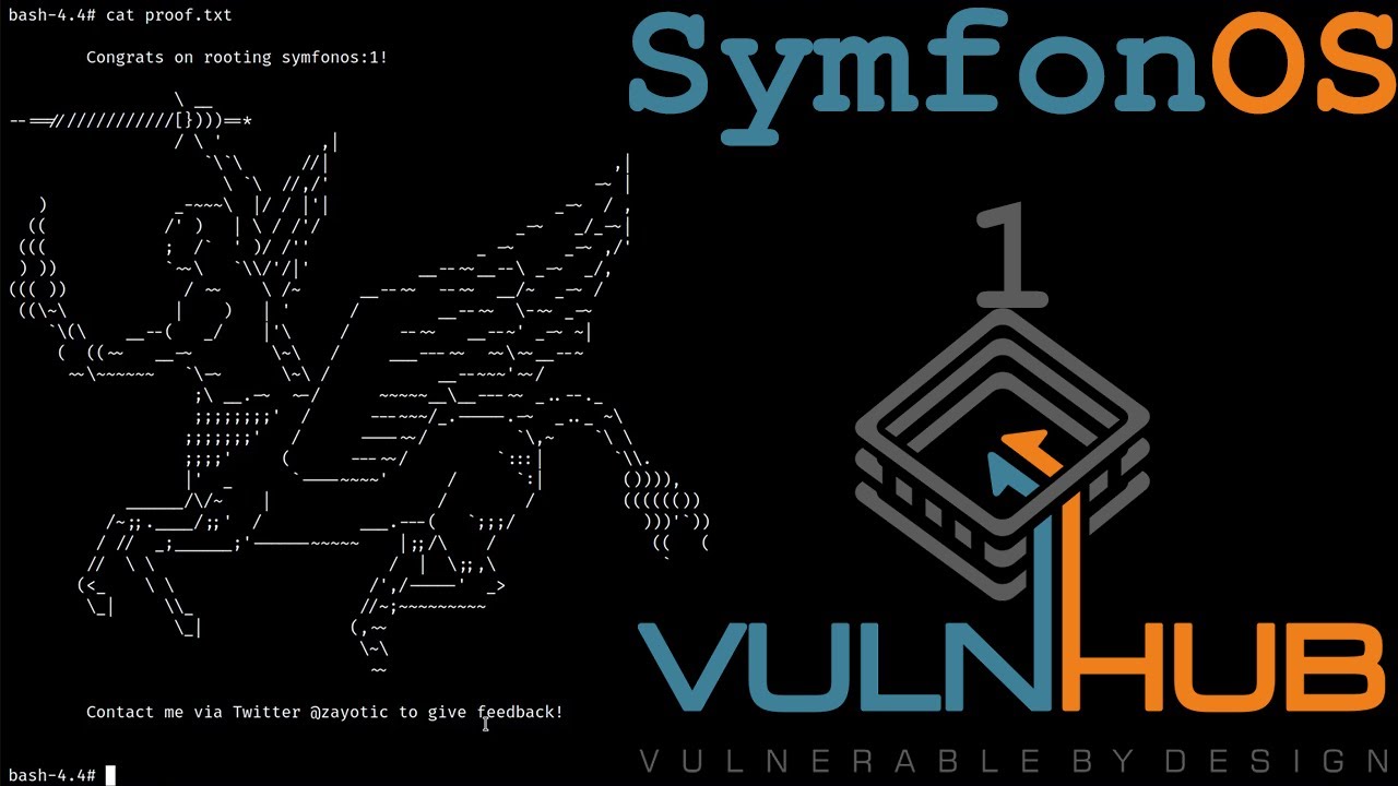 SymfonOS 1 - Vulnhub حل تحدي