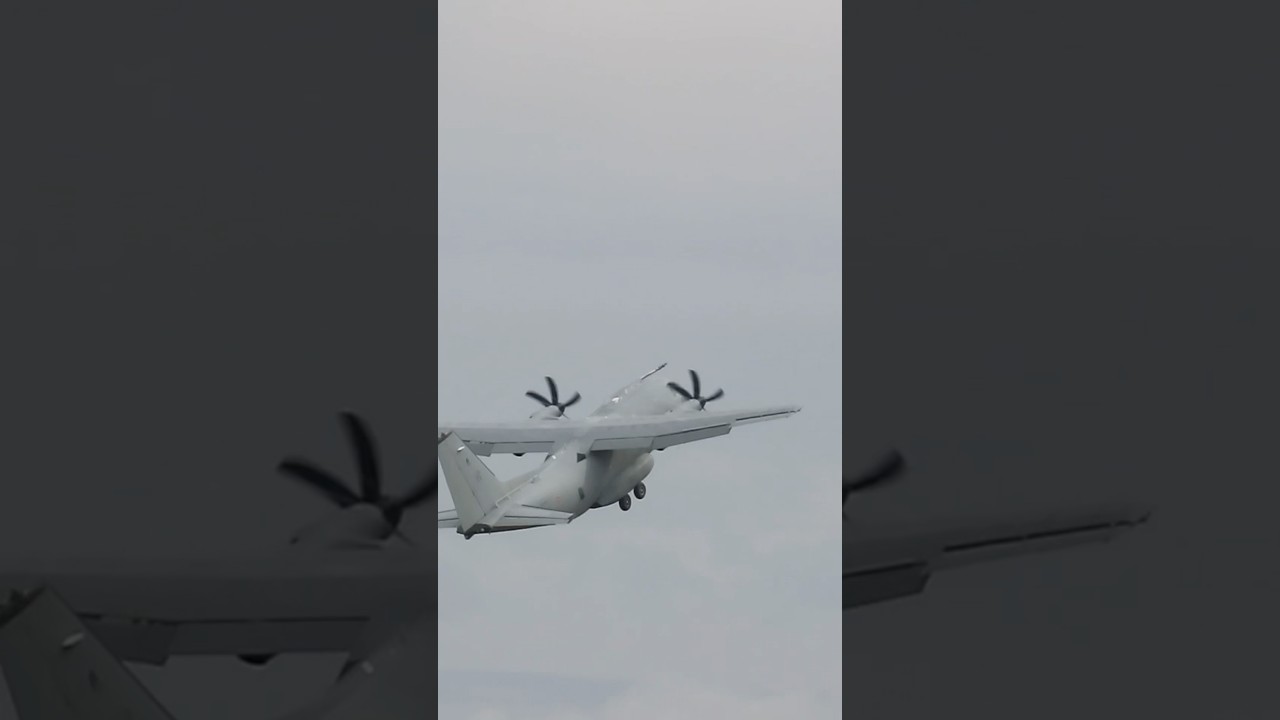 C27 Spartan Steep Takeoff!! #riat25 #c27
