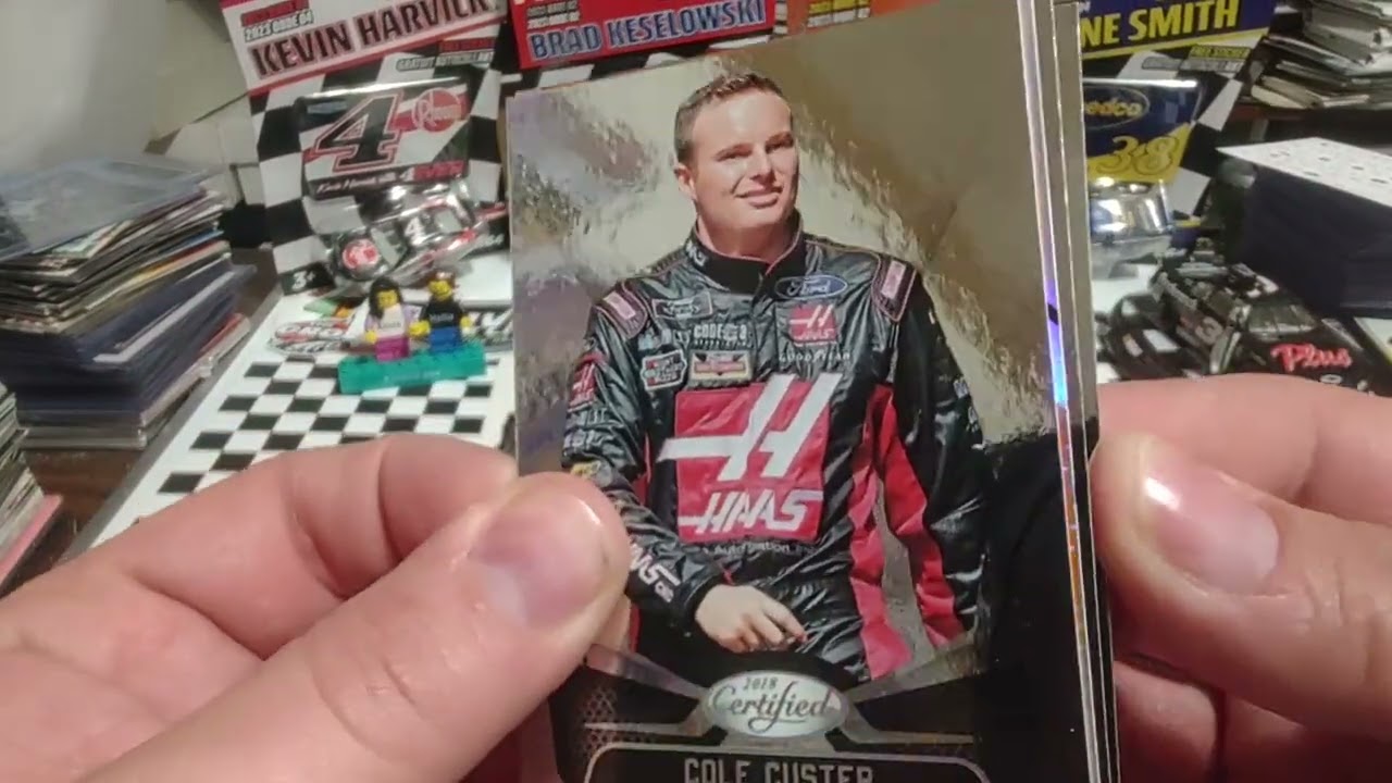 2018 Panini Certified Nascar racing blaster box rip 2X Cup champ relic hit /399