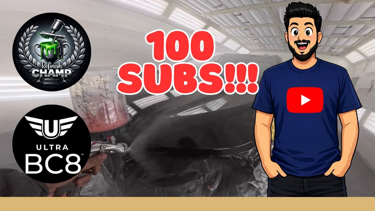 YouTube Car Painter Reaches 100 Subscribers!