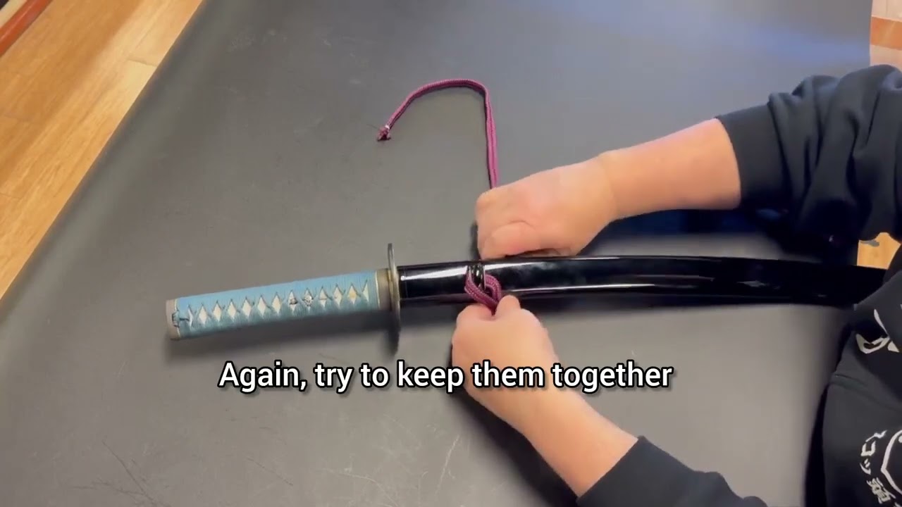 how to tie  different sageo