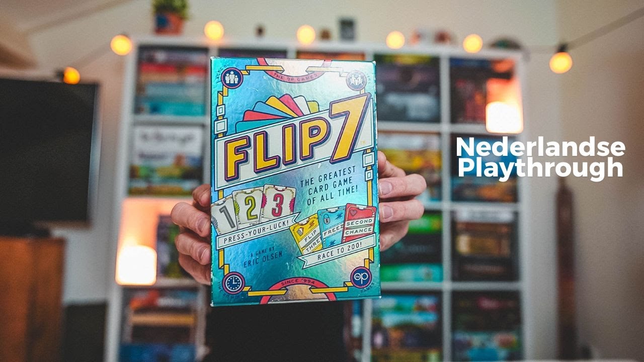 FLIP 7 - Mijn favoriete kaartspel met een leuke groep!