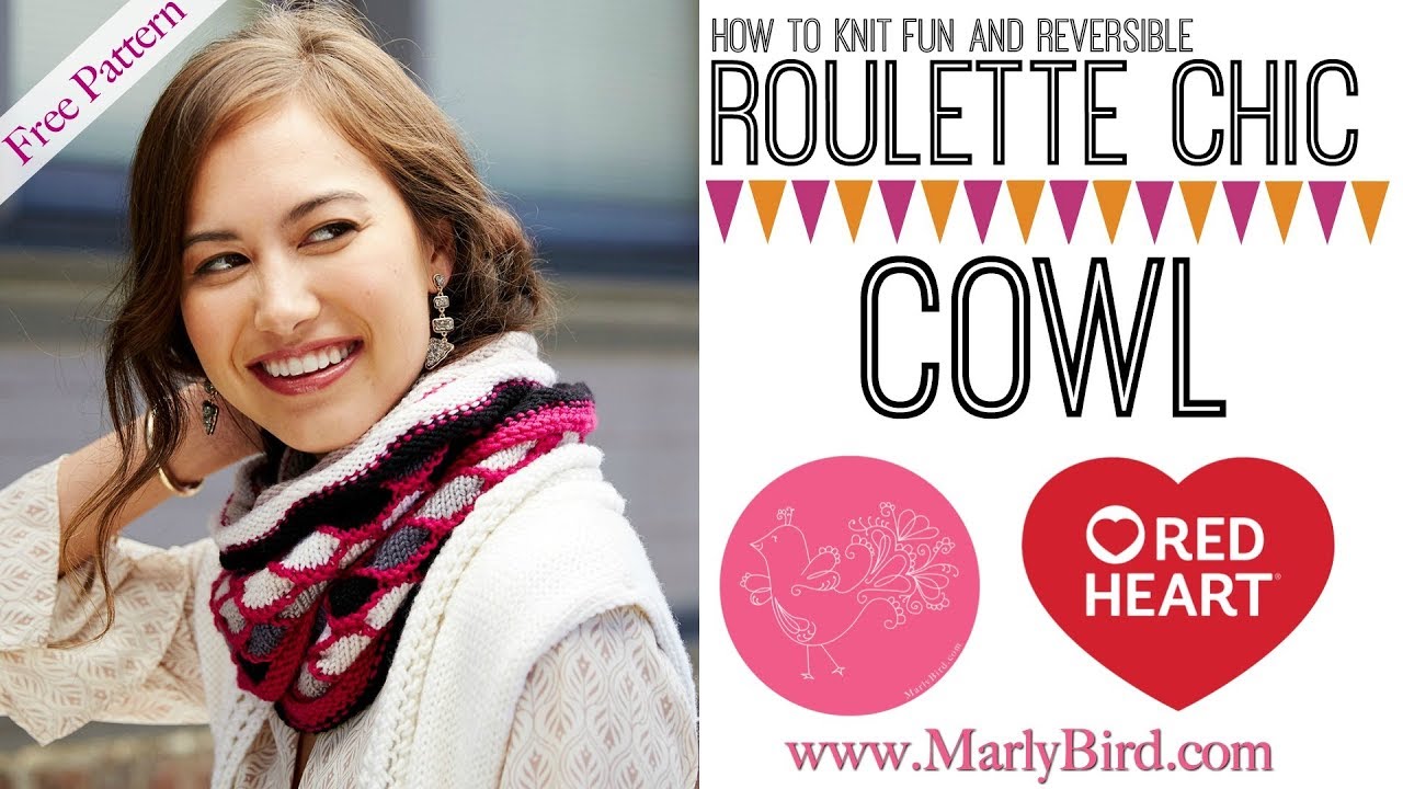 How to Knit Roulette Chic Cowl || Knit Tuck Stitch - Knit Pucker Stitch