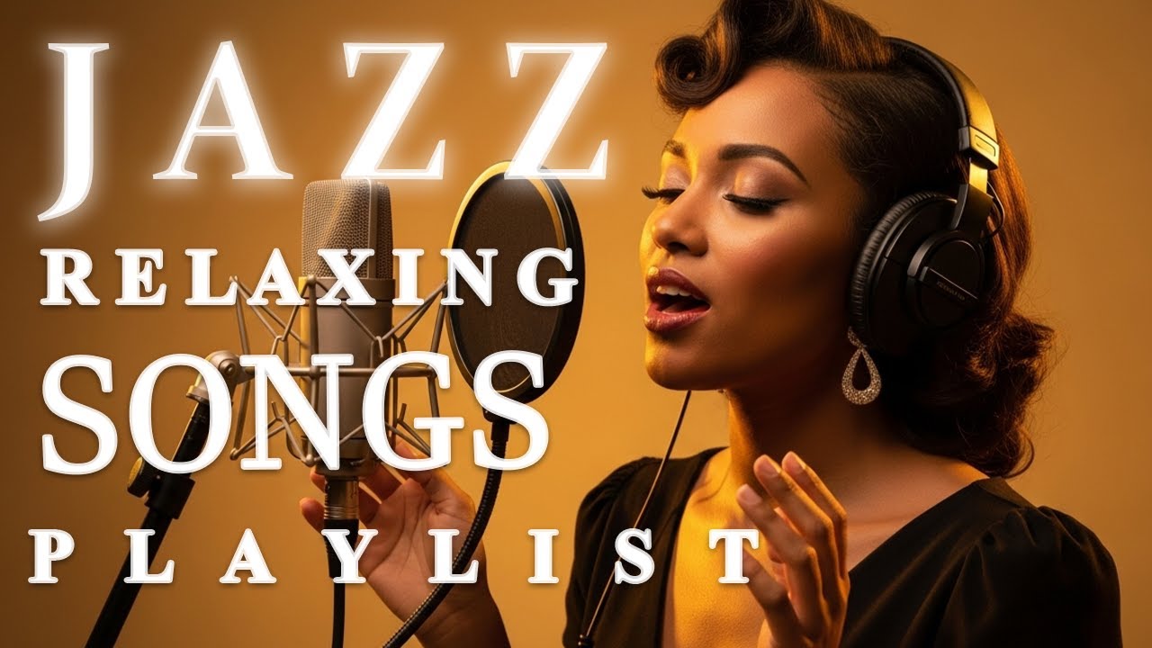 Romantic Smooth Jazz Lounge | Vokal Wanita untuk Relax & Healing