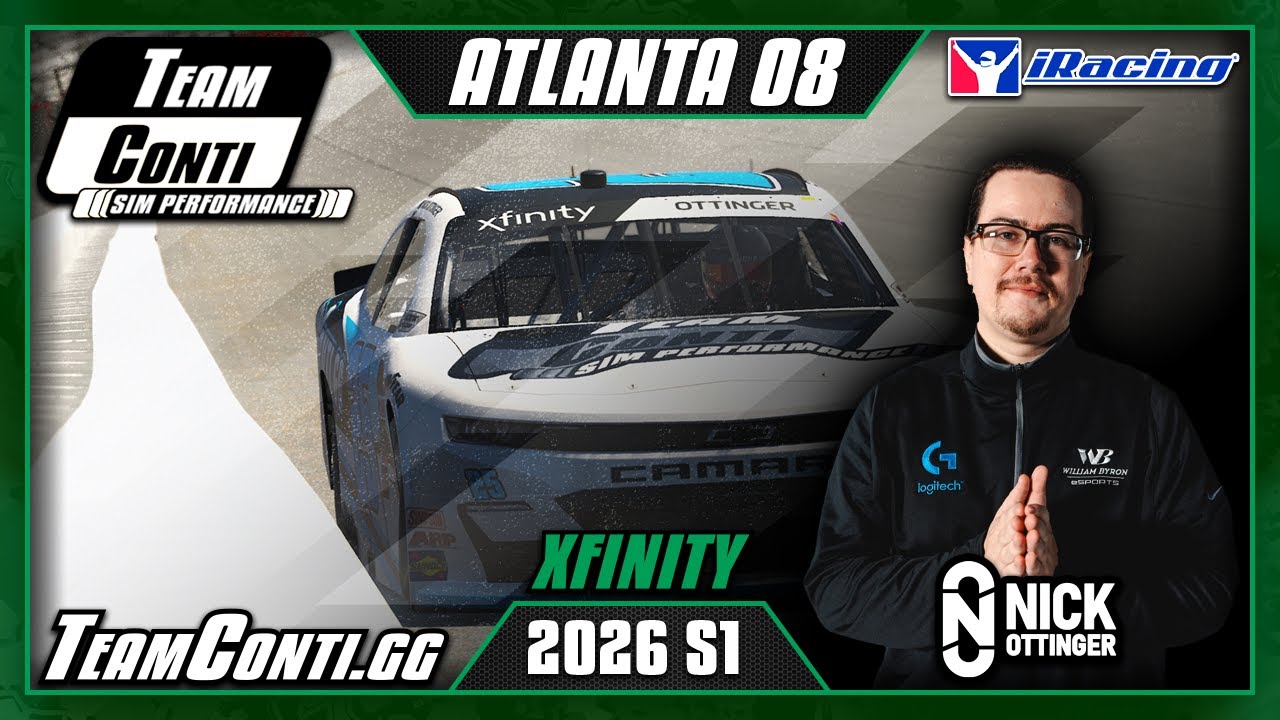 Руководство по трассе iRacing Pro от Team Conti Sim Performance | NASCAR O'Reilly Series на Legac...