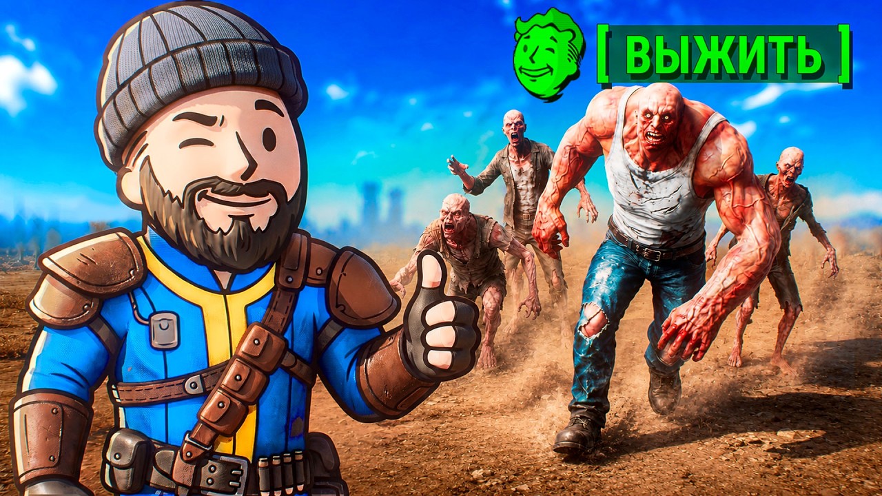 Я превратил Fallout 4 в ЗОМБИ-АПОКАЛИПСИС