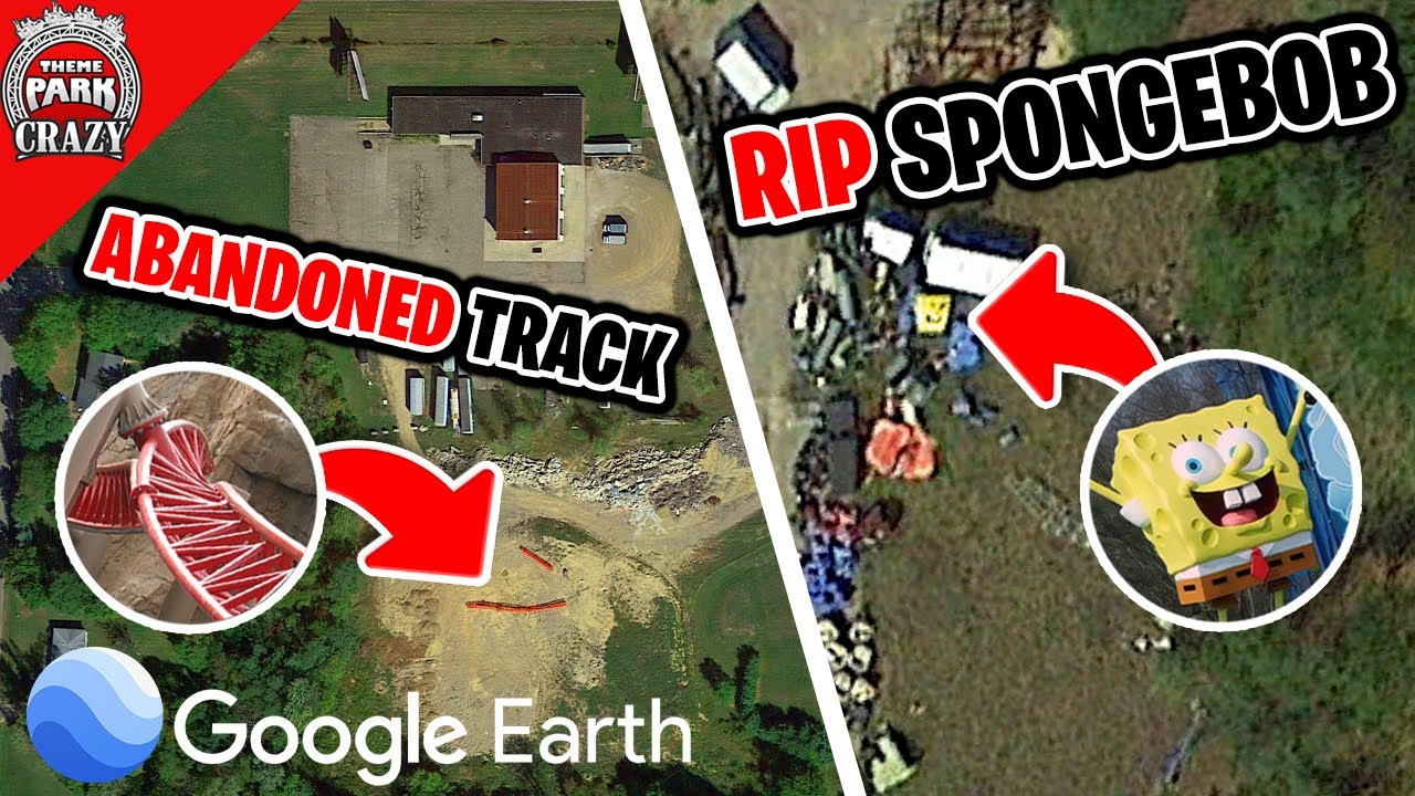 10 УДИВИТЕЛЬНЫХ находок в тематических парках Google Earth
